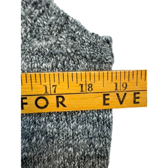 J.Jill Womens  Wool Blend Zip-Up Sleeveless Sweater Vest L Gray - Picture 7 of 10